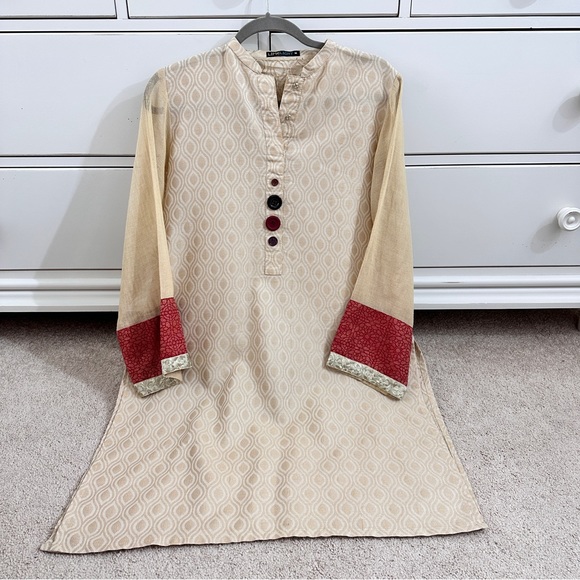 Pakistani limelight jacquard shirt - Picture 1 of 7